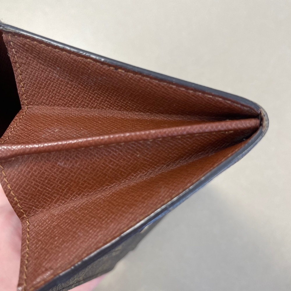 LOUIS VUITTON Monogram Pochette Porte-Monnaie Long Wallet M61725 Brown- Preowned - Picture 13 of 16